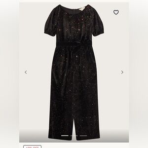 Monsoon Velvet Sparkle Jumpsuit